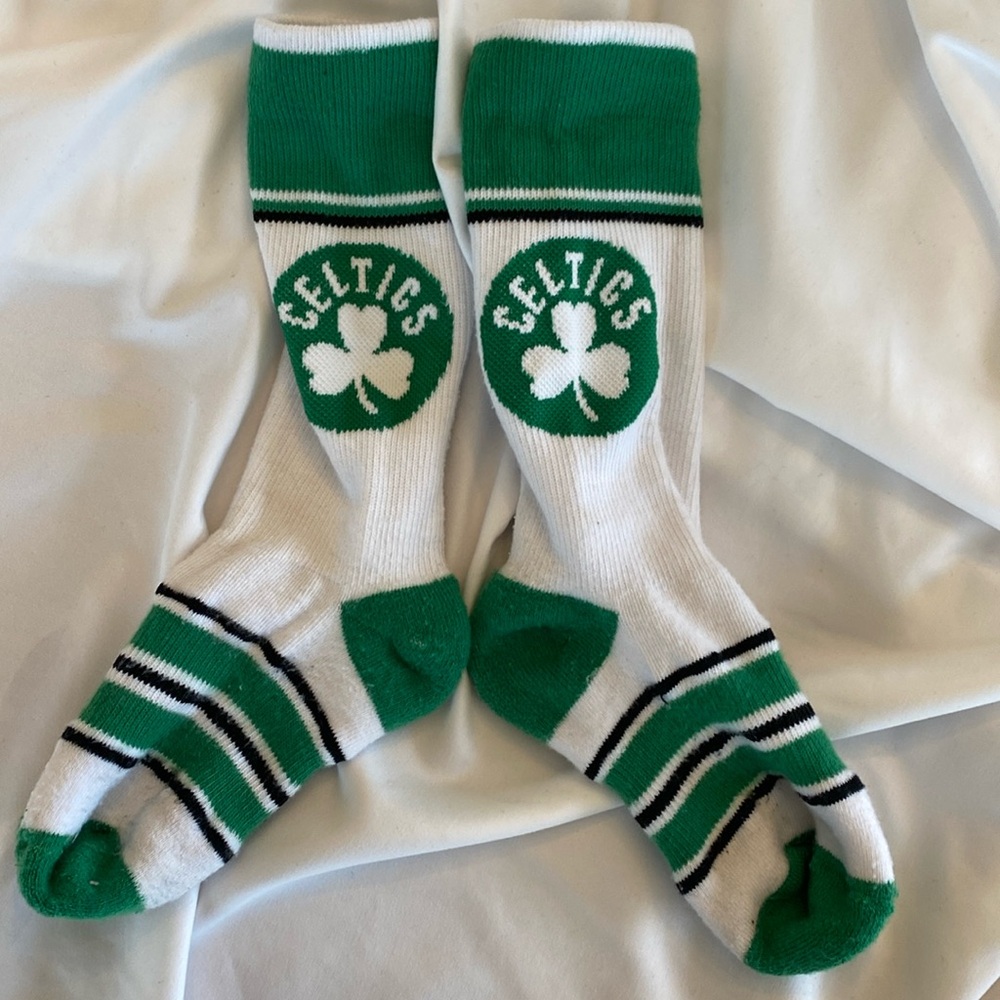 Boston Celtics NBA Youth Socks. NWT